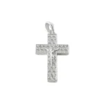 pingente cruz com Cristo