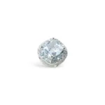 pingente quadrado cravejado com zirconia