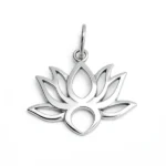 pingente-de-prata-flor-de-lotus