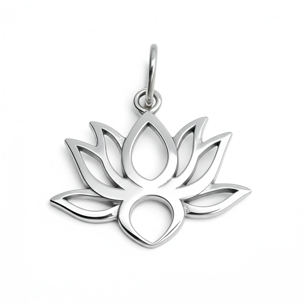pingente-de-prata-flor-de-lotus pingente-de-prata-flor-de-lotus